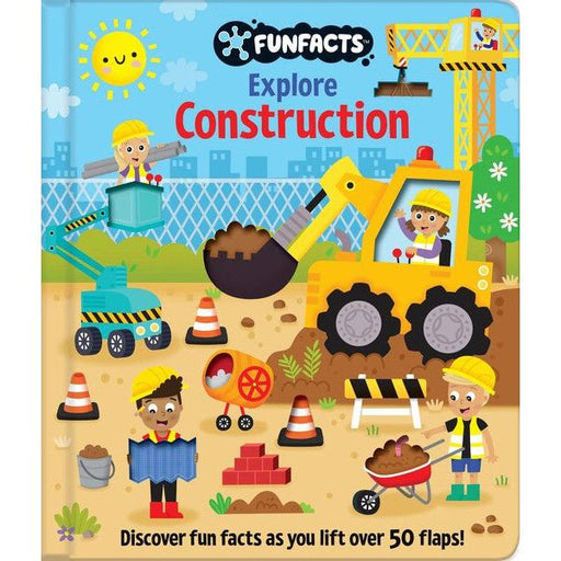 explore construction facts for kids learning book