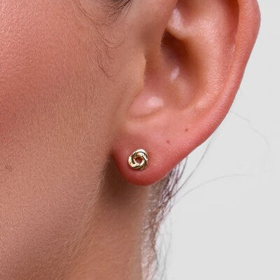 gold studs women