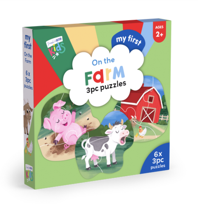 My First On The Farm 3pc Puzzle