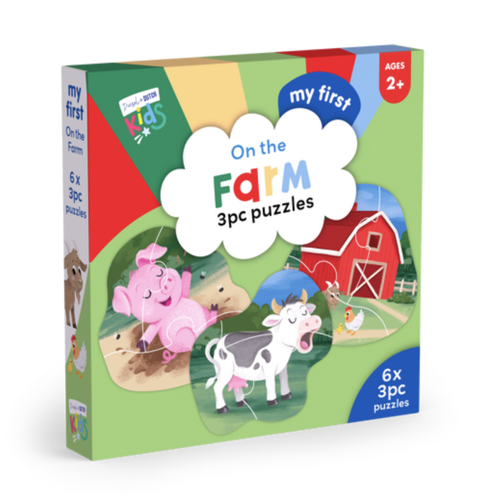 My First On The Farm 3pc Puzzle
