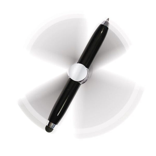 spinning pen with stylus