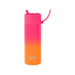 pink and orange grank green bottle two colours