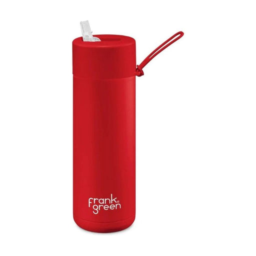 atomic red frank green new colour water bottle with straw limited edition