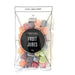 fruit jubes lollies in bag