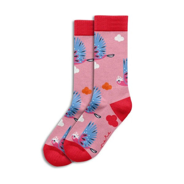 galah bird socks