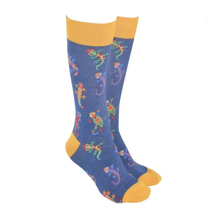 Sock Society Gecko Socks Navy