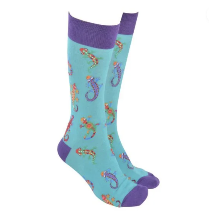 Sock Society Gecko Socks Teal