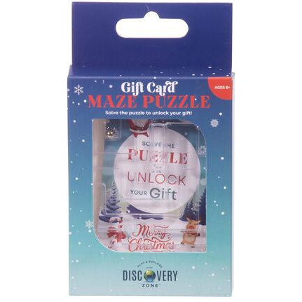 santa gift card maze