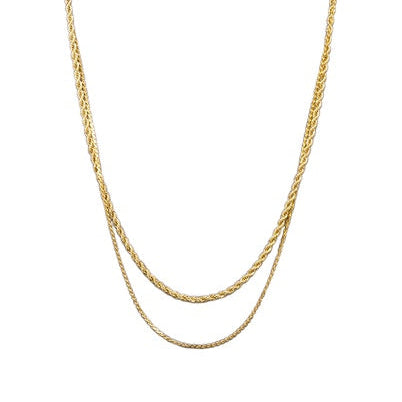 Gold chain necklace  
