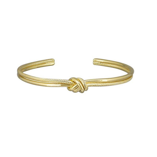 Gold knot bracelet bangle tiger tree