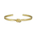 Gold knot bracelet bangle tiger tree