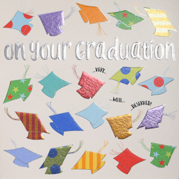 Graduation Hats Card