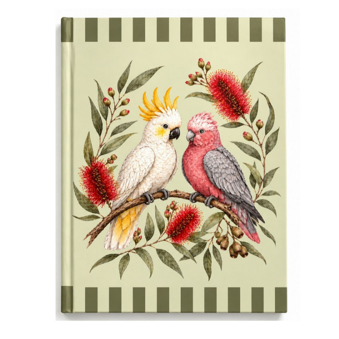 Australian Birds A5 Journal 80 Pages