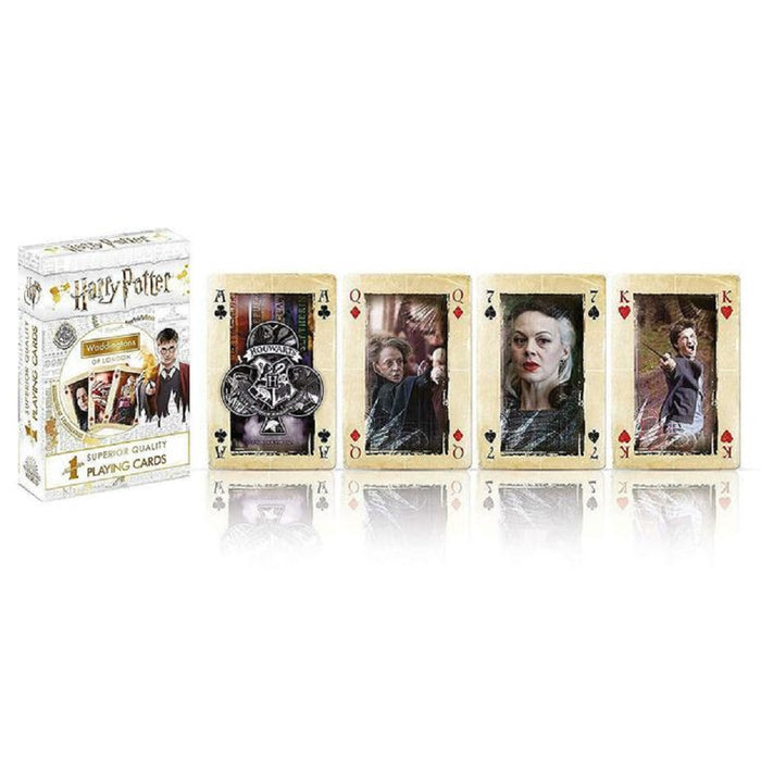 harry potter deck of playing cards