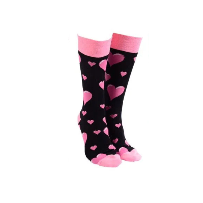 Sock Society Love Heart Socks Pink