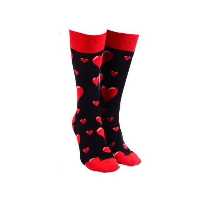 Sock Society Love Heart Socks Red