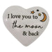 i love you to the moon and back keepsake gift