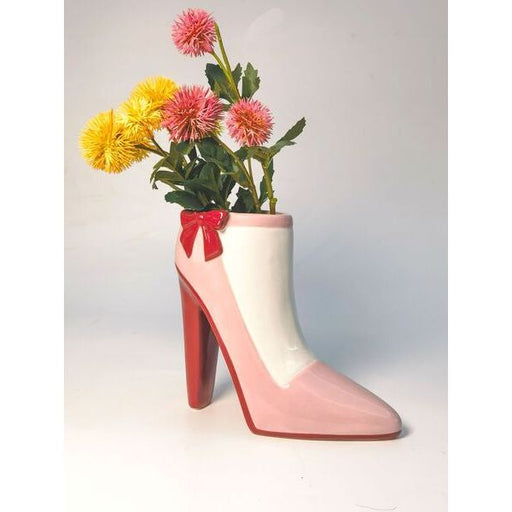 shoe vase for flowers quirky vases for home