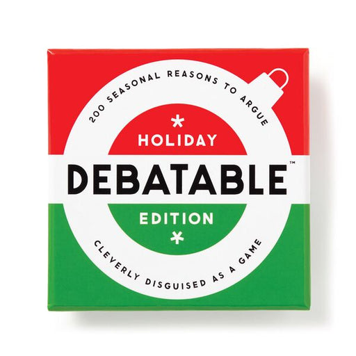 holiday debatable card game