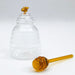 bee honey pot with bee honey stirrer for bee lovers kitchenware