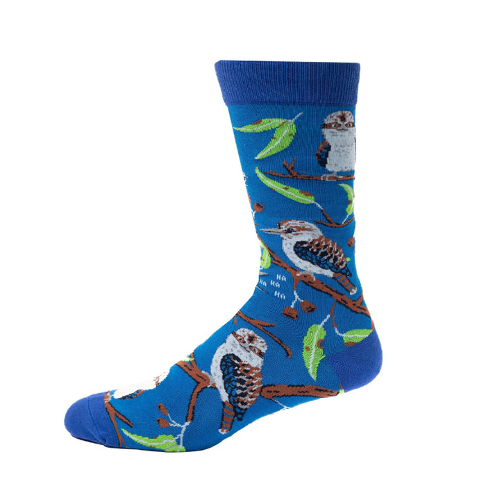 Hoohoohahahahaha Kookaburra Socks Mens