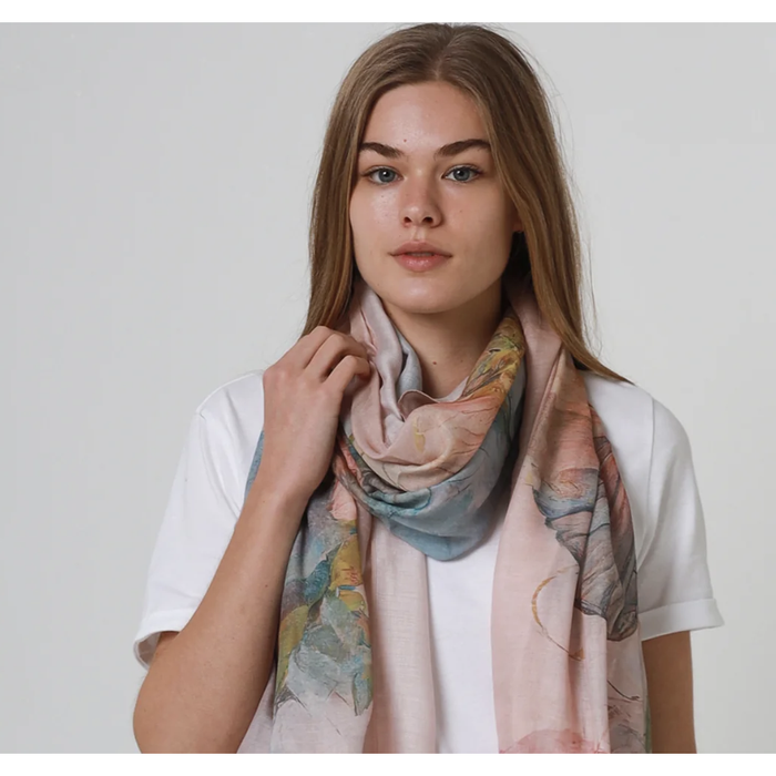 Tessa Pink Scarf