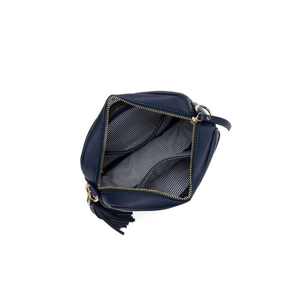 ladies navy blue handbag