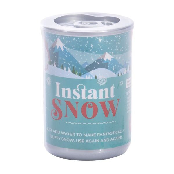 instant snow in a can