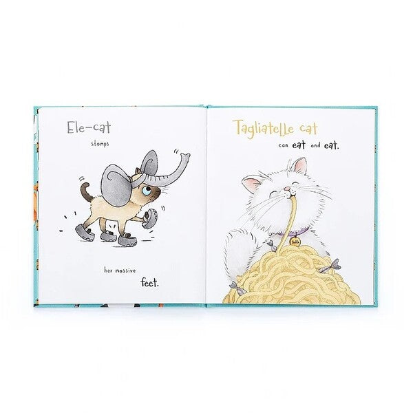 jellycat cat book  for baby