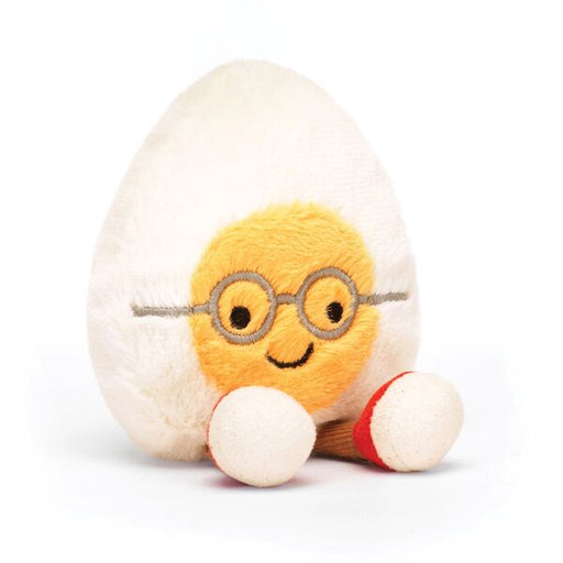 jellycat amuseable boiled egg with glasses