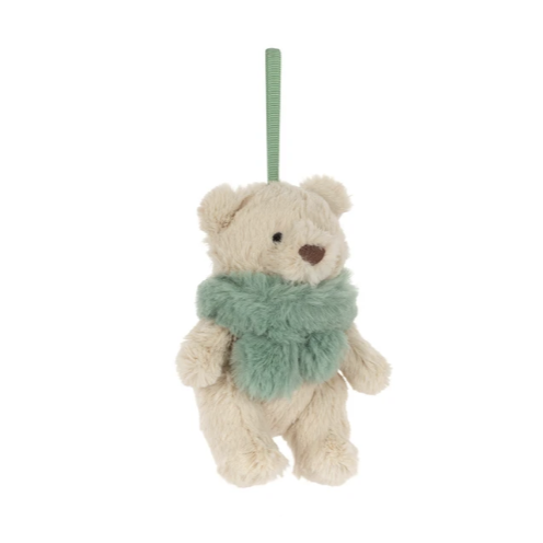 Jellycat Bartholomew Bear Jr Winter Warmer Decoration