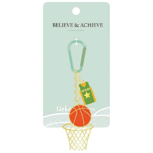 kids basketball bag key chain keyring