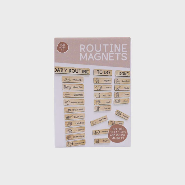 Daily Routine Magnet Set