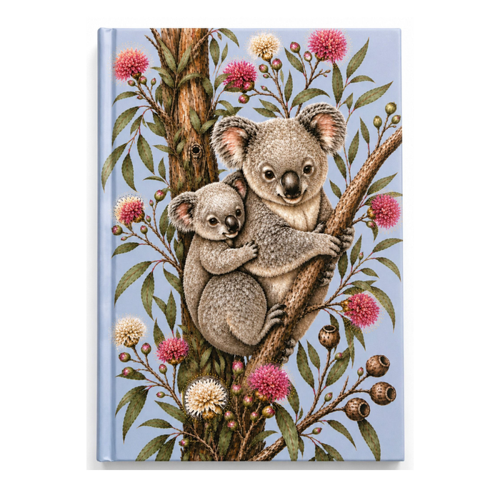 Cuddling Koalas A5 Journal 80 Pages