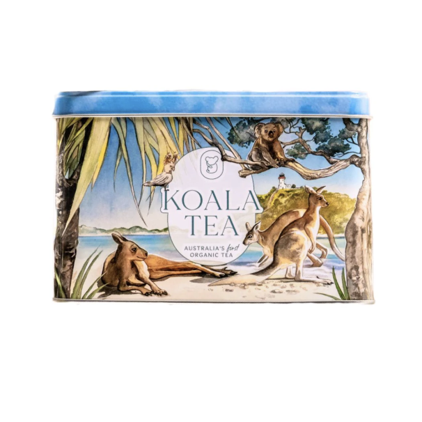 Koala Organic Tea Beach Gift Tin 25 Pack