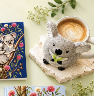 Koala Grey Mug 10cm