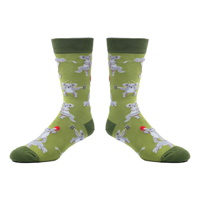 Overkoalified Koala Socks Mens