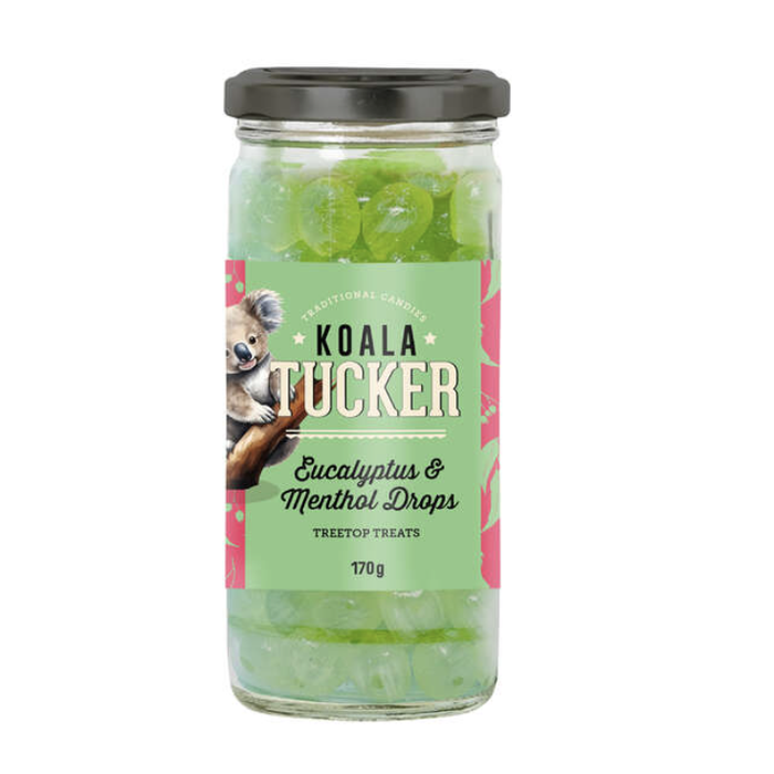 Eucalyptus Koala Tucker Drops 170g