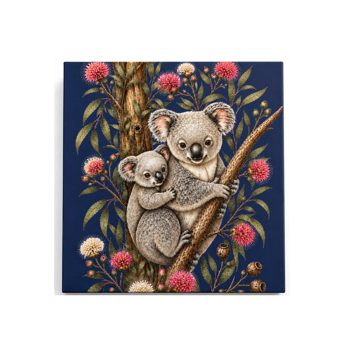 Cuddling Koalas Notepad Block 260 Pages