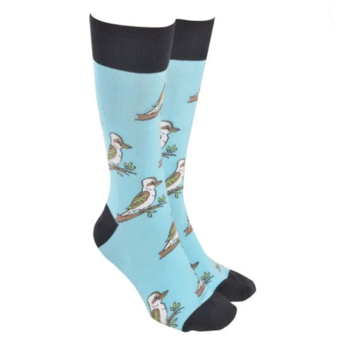 Sock Society Kookaburra Socks Blue