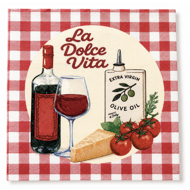 serviette italian design