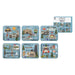 Set of six Melbourne-themed coasters 