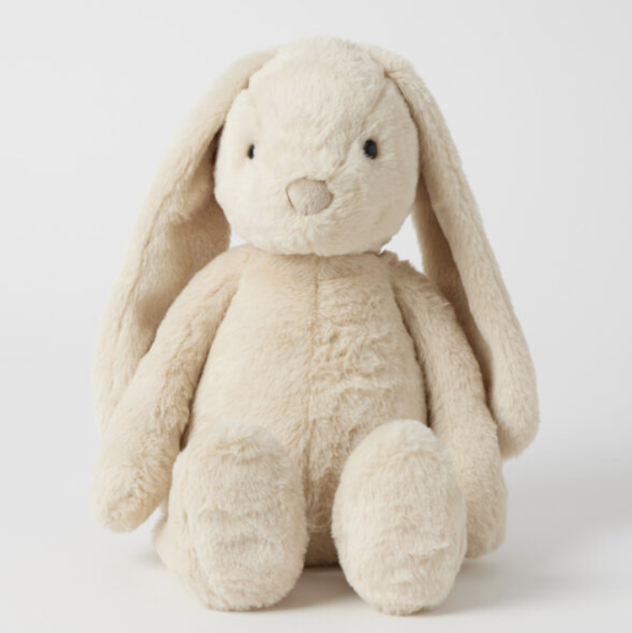Jiggle & Giggle Beige Large Bunny