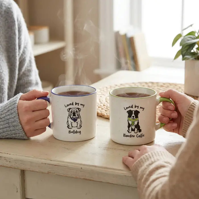 Loved By My Bulldog Mug