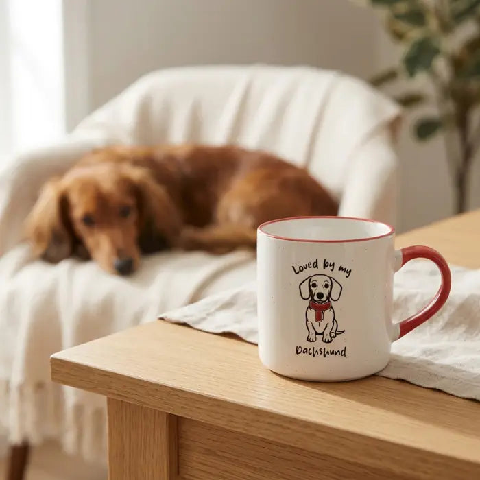 Loved By My Dachshund Mug