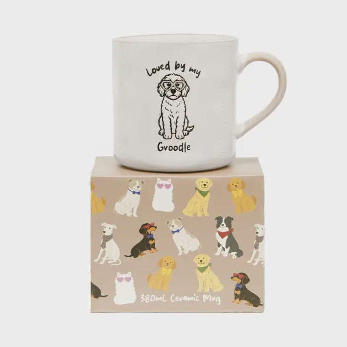 Loved By My Groodle Mug