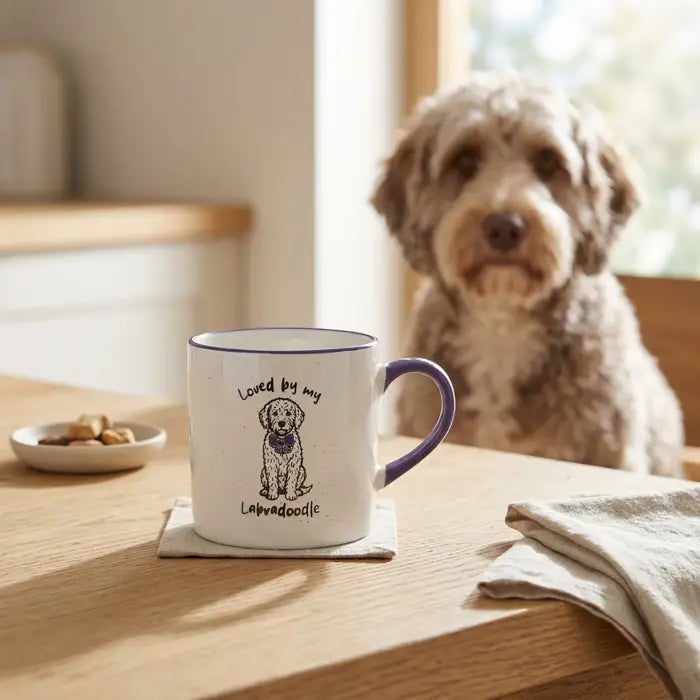 Loved By My Labradoodle Mug