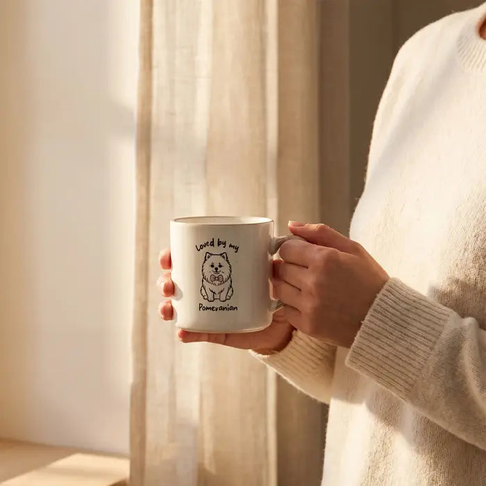 Loved By My Pomeranian Mug