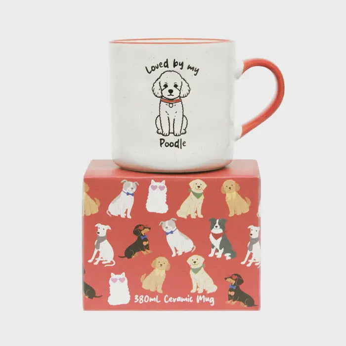 Loved By My Poodle Mug