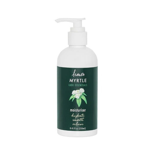 Lemon Myrtle moisturizer bottle 